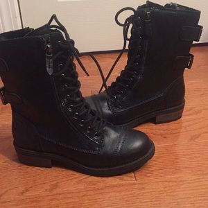 Black Combat Boots
